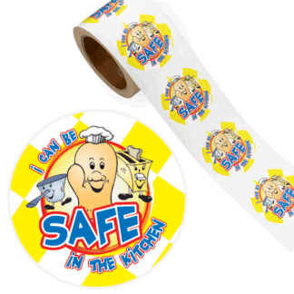 Kitchen Safety Stickers for Kids