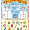 "Fire-Safe Friends" Activity Sheet