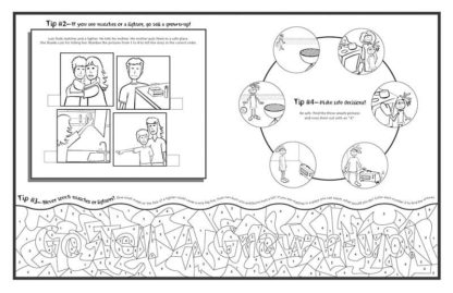 Fire-Safe Friends Juvenile Fire Setter Intervention and Prevention Activity Sheet