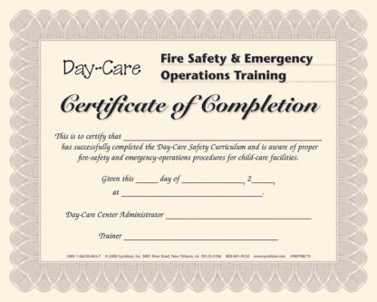 Day-Care Staff Certificate