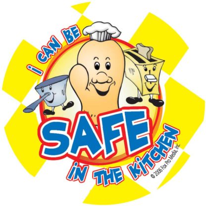 safe in the kitchen stickers