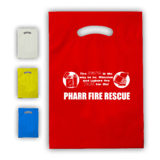 custom plastic grab bags