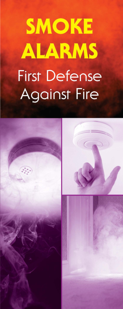 "Smoke Alarms: First Defense Against Fire" Pamphlet