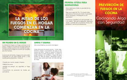 "Kitchen Fire Prevention: Cook Up Something Safe" Pamphlet (SPANISH Version) (Page 1)