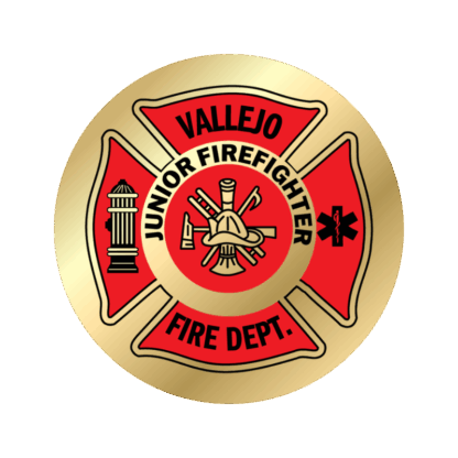 Personalized Gold Maltese Cross Foil Badges