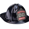black fire district helmet