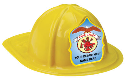 Custom Fire Chief Hat