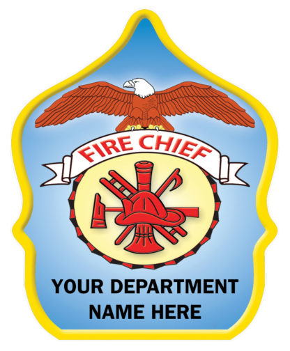 Custom Fire Chief Hat