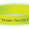 Red's "Be Ruff and Fire Ready" Glow-in-the-Dark Wristband