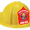 Fire Chief Red Yellow Hat