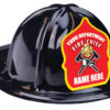 Fire Chief Red Black Hat