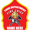 Custom "Fire Chief Red" Fire Hat-0