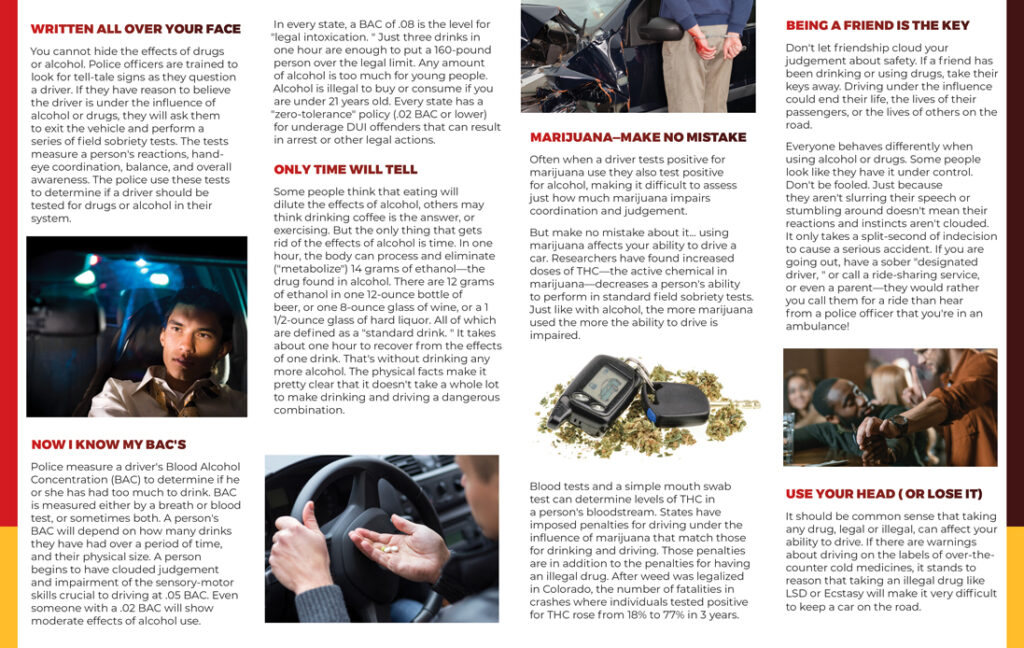 Driving Under the Influence Pamphlets - DUI Brochures