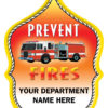 Custom "Prevent Fires" Fire Hat