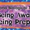 Chemical and Biological Terrorism: Being Aware, Being Prepared Pamphlet