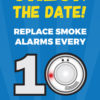 smoke alarm safety bookmark