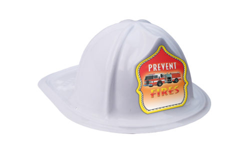 White Fire Hat