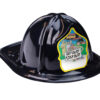 black fire safety firefighter helmets