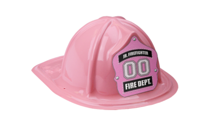 Pink Leather Jr Firefighter Shield