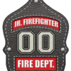 Jr. Firefighter Leather Hat