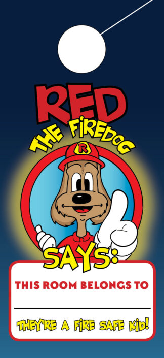fire safety door hangers