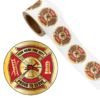 Custom Maltese Cross Foil Badge