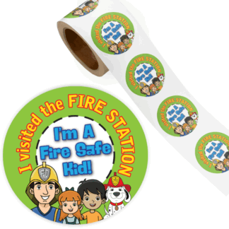 Fire Station Stickers for Kids