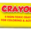 Fire Safety Crayon 4-Pack Front