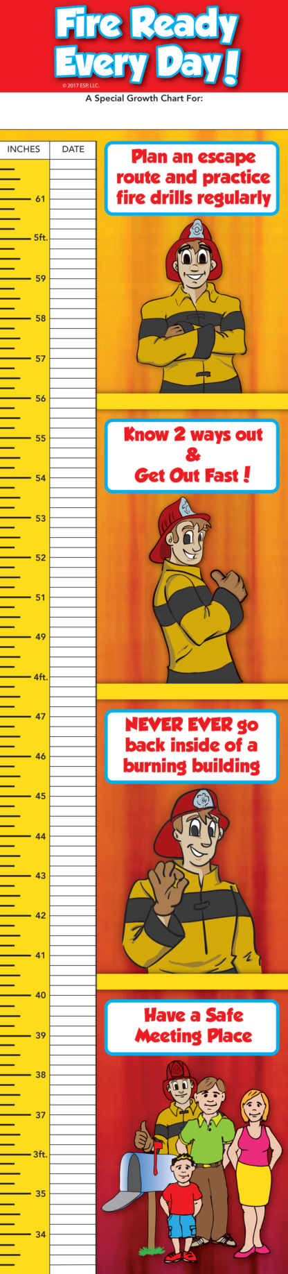 Fire Ready Every Day Growth Chart