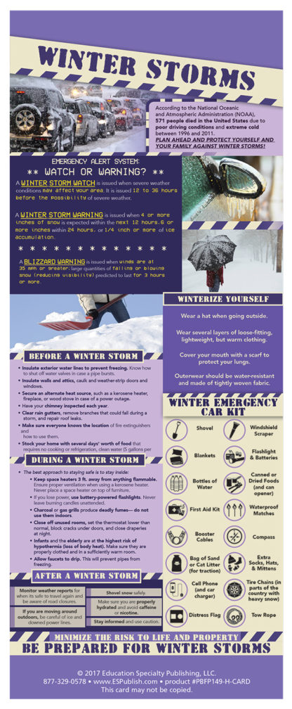 Winter Storm Preparedness