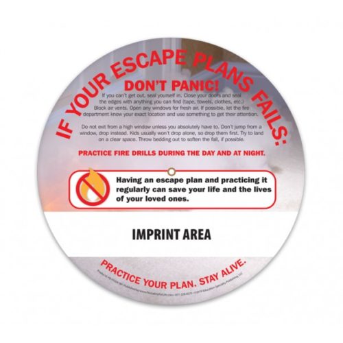 "Home Fires A Safe Escape" Information Wheels Fire Safety For Life