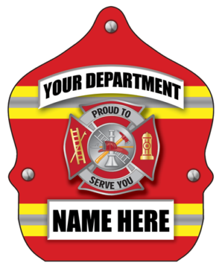 Personalized Kids Fire Hats