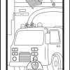 “A Visit to the Fire Station!” Color Me Bookmark