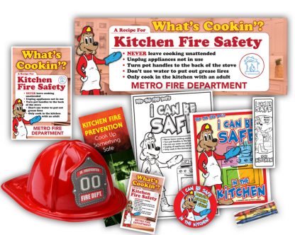 Red’s “What’s Cookin’? A Recipe For Kitchen Fire Safety” Super StationPak