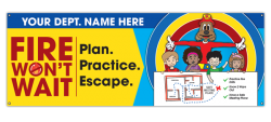 fire escape plans banner