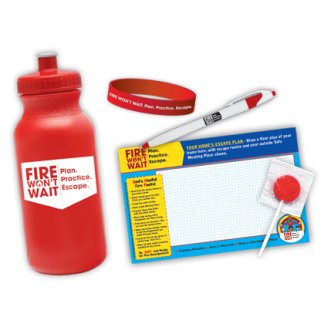 fire prevention week 2022 bottle kit