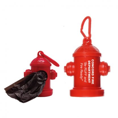 Custom Fire Hydrant Pet Waste Dispenser