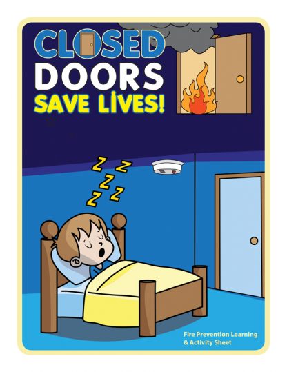 Closed Doors Save Lives Activity Sheet