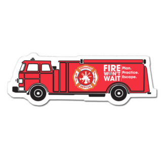 Custom Fire Truck Magnets