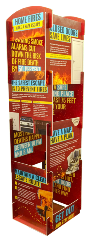 Home Fires: Make a Safe Escape Info Tower