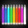 Personalized 6 Inch Assorted Colors Glow Sticks