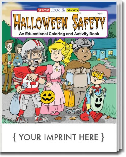 halloween safety coloring books