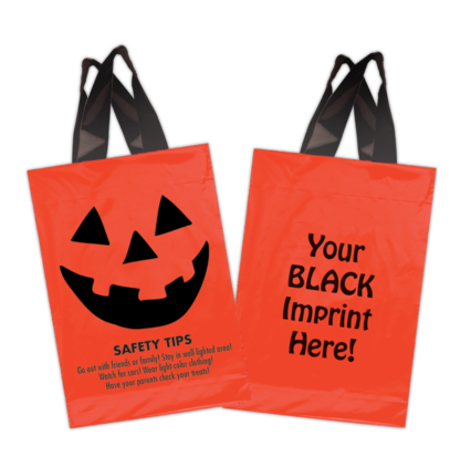 halloween safety shopping bags