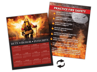 Fire Safety Calendars – Personalized Desk & Wall Calendars