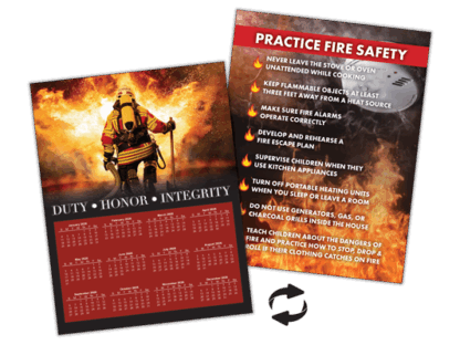 Fire Safety Calendars – Personalized Desk & Wall Calendars