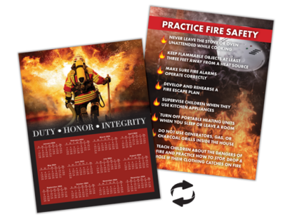 fire safety calendars