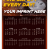 Custom 2026 Fire Safety Calendar Magnets