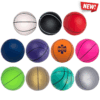 Custom Printed Assorted Colors Mini Basketball Stress Relievers