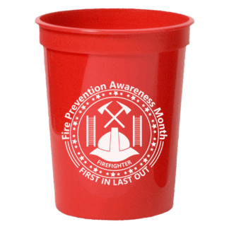 Custom 16 oz Stadium Cups Personalized Plastic Drinkware