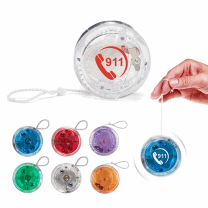 Personalized Light Up Yo Yo with Logo